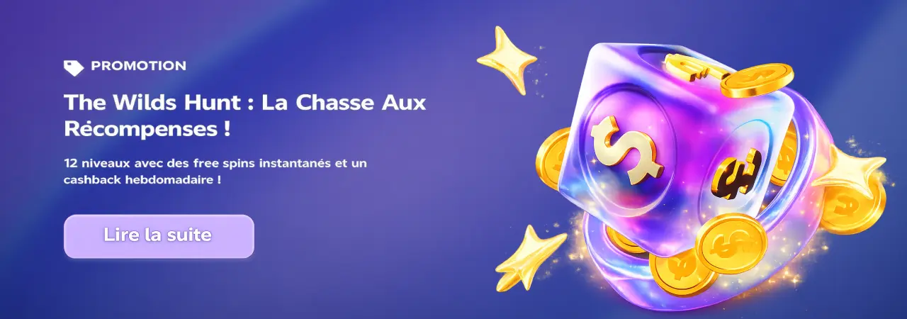 Rejoignez le Shiny Wilds casino et profitez de la plateforme idéale pour jouer en France. Le catalogue contient plus de 2 000 titres, la marque collaborant avec des développeurs de renommée mondiale tels que Microgaming, NetEnt, Playson et autres.